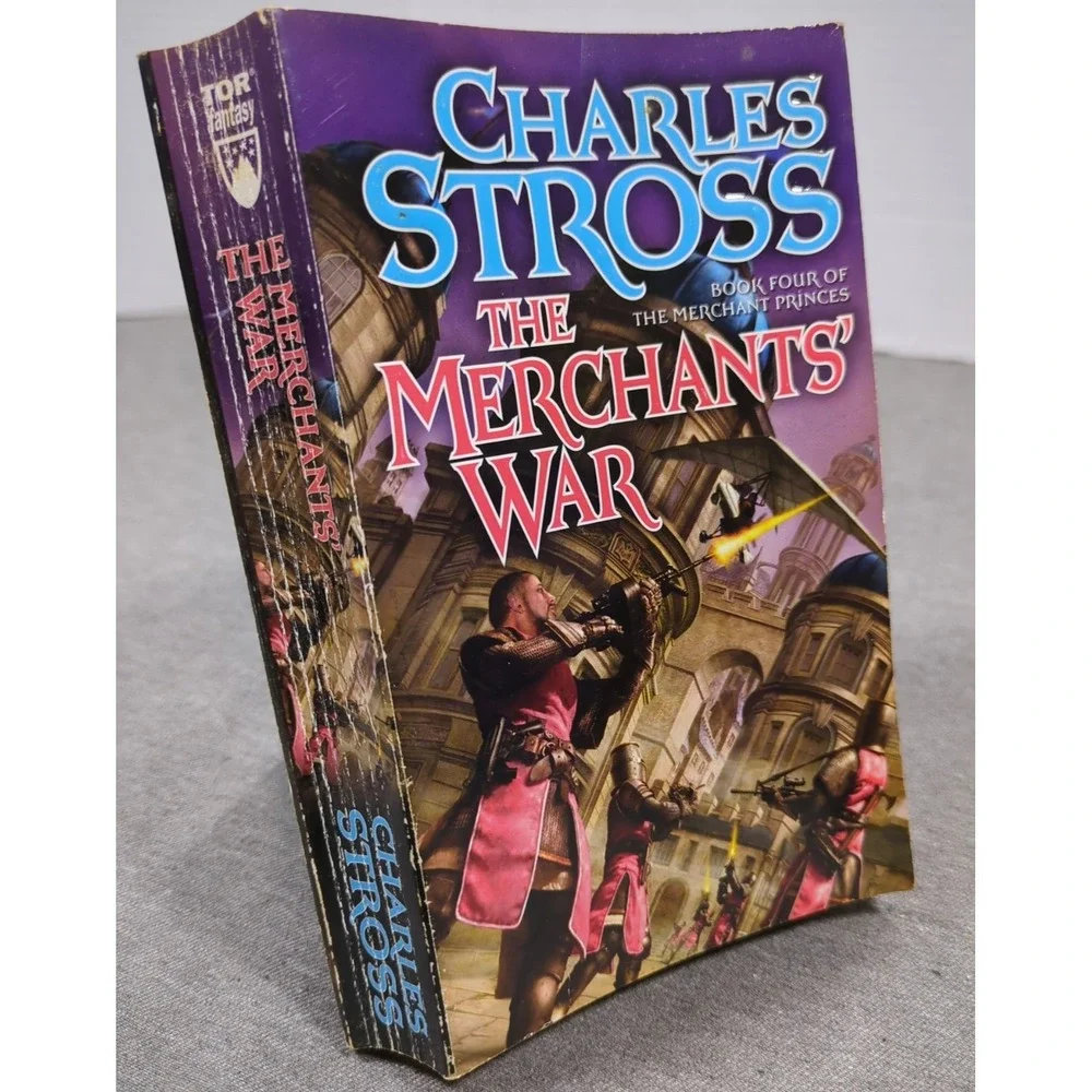 Charles Stross The Merchants War Merchant Princes 2008 First Mass Market Edition